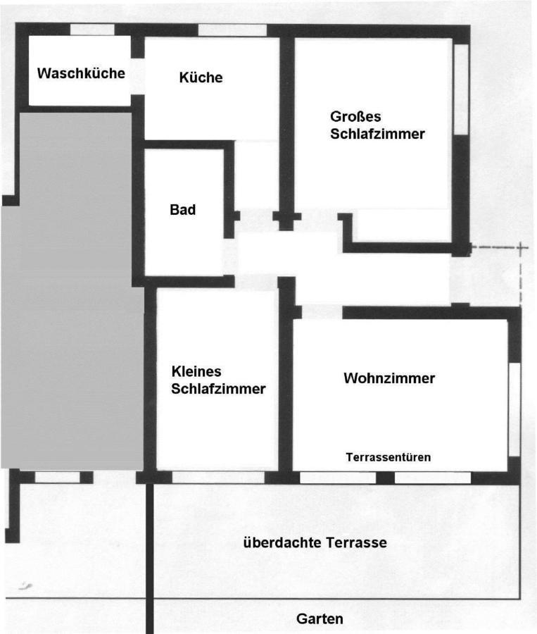 Ferienwohnung Stryck 泰特南 外观 照片